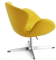 Chaise de salle à manger Canadian Swan moutarde