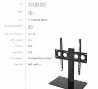 TygerClaw TV Stand Table Top for 32-55" TVs