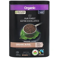 Our Finest Organic Blend Ground Coffee