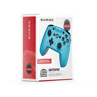 Surge Wireless Pro Controller For Nintendo Switch - Blue