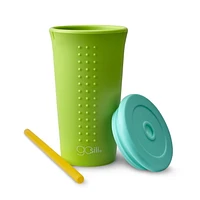 GoSili Straw Cup, 16oz. "Pop" Lime