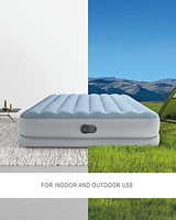 Intex Dura-Beam® Plus Comfort 14" Queen Air Mattress with Built-In USB Pump