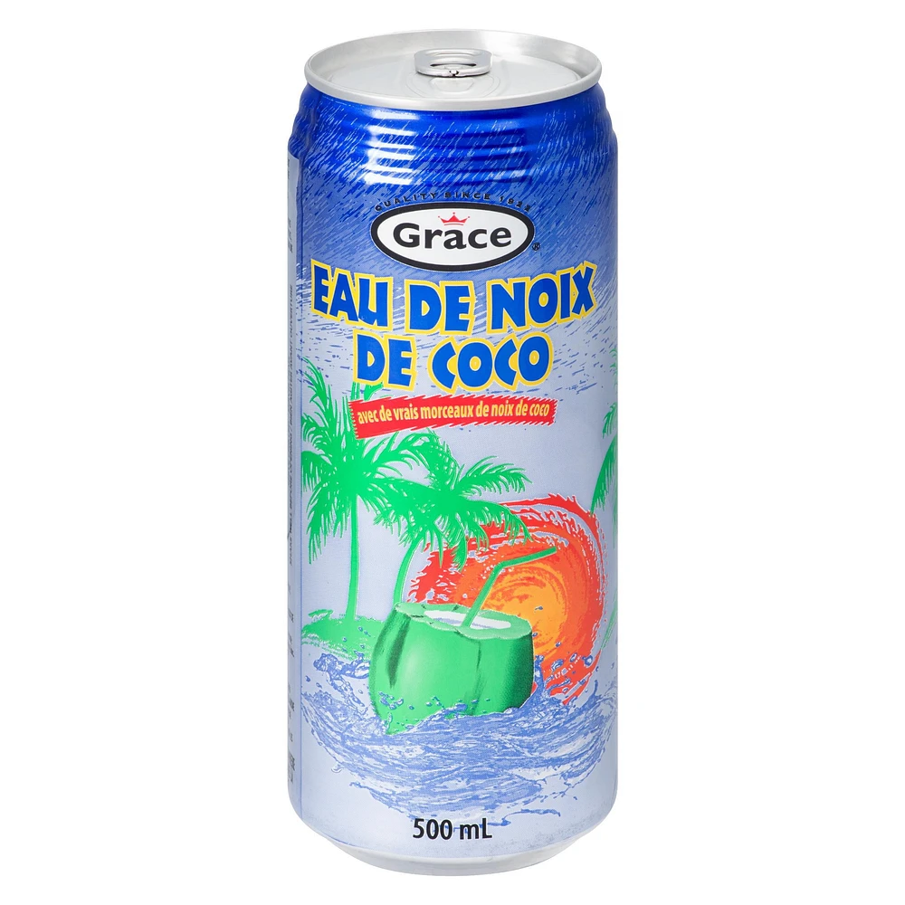 Grace Coconut Water, 24 pack, 500ml Cans, Grace Coconut Water, 24 pack, 500ml Cans