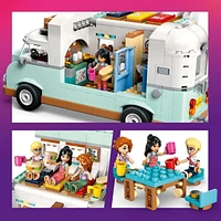 LEGO Friends Friendship Camper Van Adventure Toy Building Set - Pretend Play Set for Kids, Girls and Boys, Ages 7+ - Gift Idea for Birthday - with 3 Minidolls and Ferret Figure - 42663