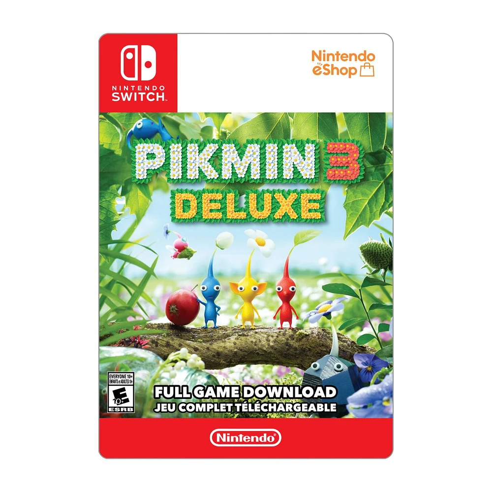 Nintendo Switch Pikmin 3 Deluxe $79.99 (Digital Code)