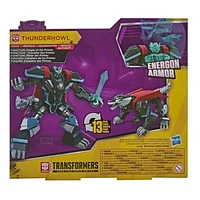 Transformers Bumblebee Cyberverse, figurine Thunderhowl classe Ultra, 17 cm, avec armure energon pour gagner en puissance, dès 6 ans