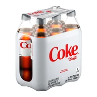 Diet Coke 710mL Bottles, 6 Pack, 6 x 710 mL