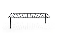 Mainstays Large Kitchen Shelf, Black Chrome, Large Kitchen Shelf