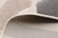 ECARPET Modern Indoor Outdoor Area Rug for Patio, Deck, Balcony Kay Collection