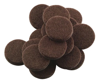 SoftTouch 1-1/2" Self-Stick Felt Pads 30 Pieces
