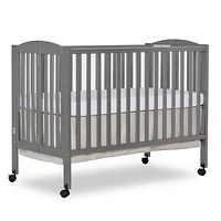 Dream On Me Folding Full-Size Crib, 2 Mattress Height