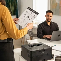 Brother HL-L2460DW Home Office-Ready Monochrome Laser Printer with 700 Prints In-box, Duplex and Mobile Printing and Available Toner Subscription