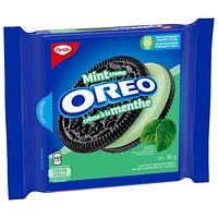 Biscuits-Sandwiches Oreo Crème À La Menthe, 1 Emballage Refermable De 261 g