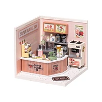 Kit de Maison Miniature DIY Super Creator Double Joy Bubble Tea Rolife DW006