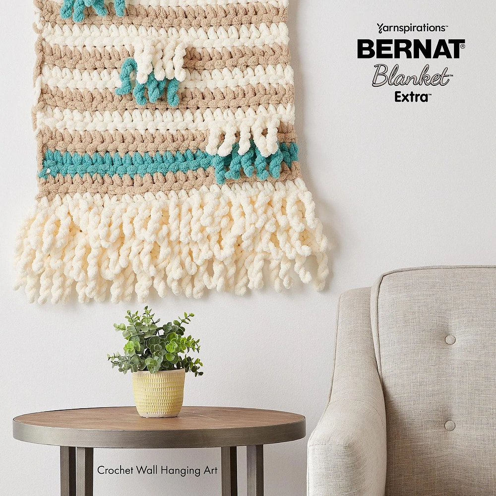 Bernat® Blanket Extra™ Yarn, Polyester #7 Jumbo, 10.5oz/300g, 97 Yards