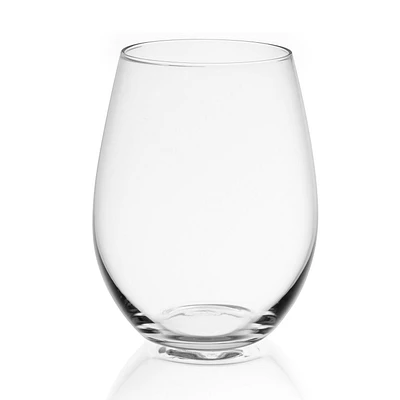 Spirits Stemless Crystal Wine Glasses - 19 oz - Set of 4