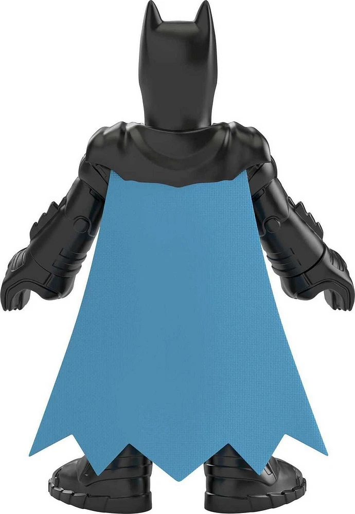 Imaginext DC Super Friends Batman XL 10-Inch Poseable Figure, Bat-Tech Blue