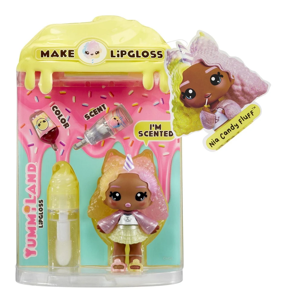 Yummiland Lip Gloss Doll – Nia Candy Fluff