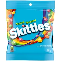 SKITTLES, Tropical Chewy Candy, Bag, 191g