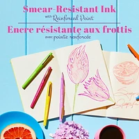 Stylos feutres parfumés Paper Mate Flair, parfums et couleurs assortis, pointe moyenne (0,7 mm) 6 unités