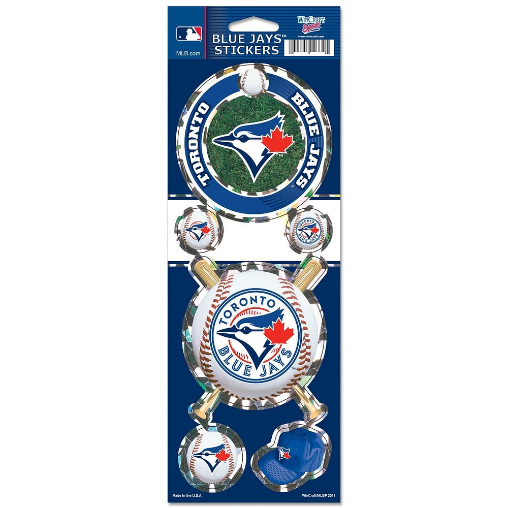 Wincraft Toronto Blue Jays Prismatic Decal 4x11