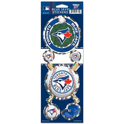 Wincraft Toronto Blue Jays Prismatic Decal 4x11