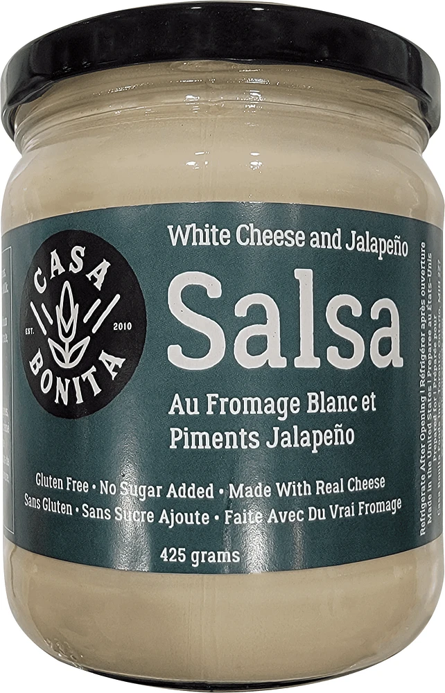WHT CHEESE SALSA, Real Cheese Salsa with Jalapeno
