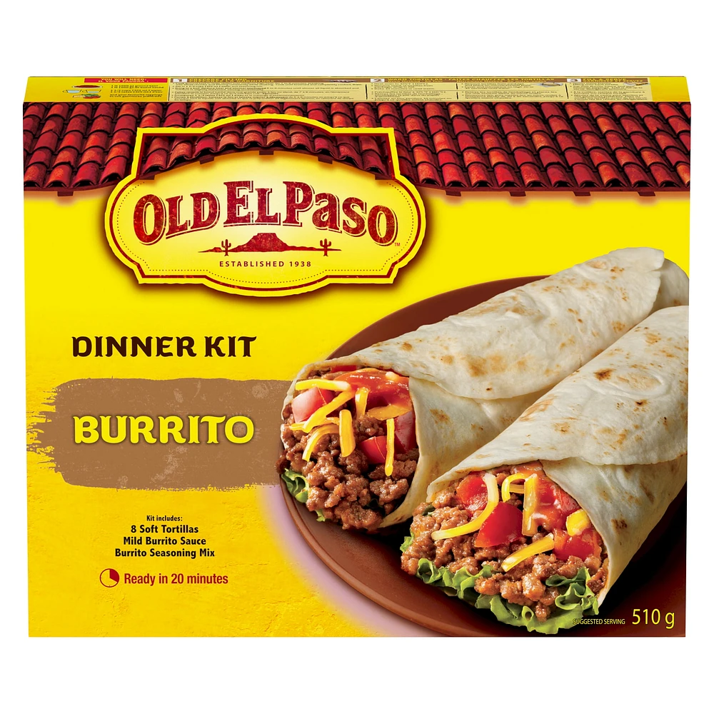 Ensemble à burritos d'Old El Paso 510g