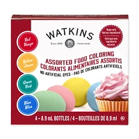 WATKINS WAT AST FOOD COL 4PK, WATKINS WAT AST FOOD COL 4PK