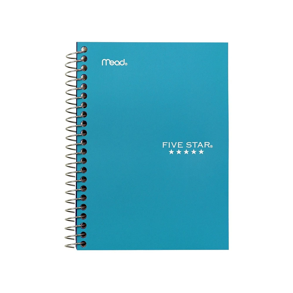 Cahier Five Star en poly, 5x7, 160 pages, asst. Cahier comp 5X7
