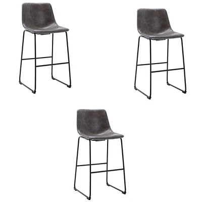 Heavenly Collection Lot de 3 tabourets de comptoir 26"