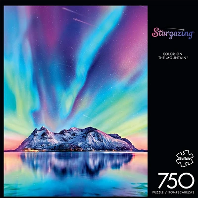 Buffalo Games - Stargazing - Color on the Mountain - 750 Piece Jigsaw Puzzle