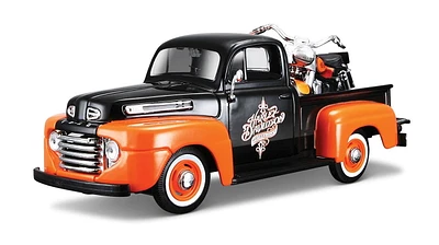 Maisto Tech Maisto-1:24 Pick up Truck with 1:24 Motorcycle