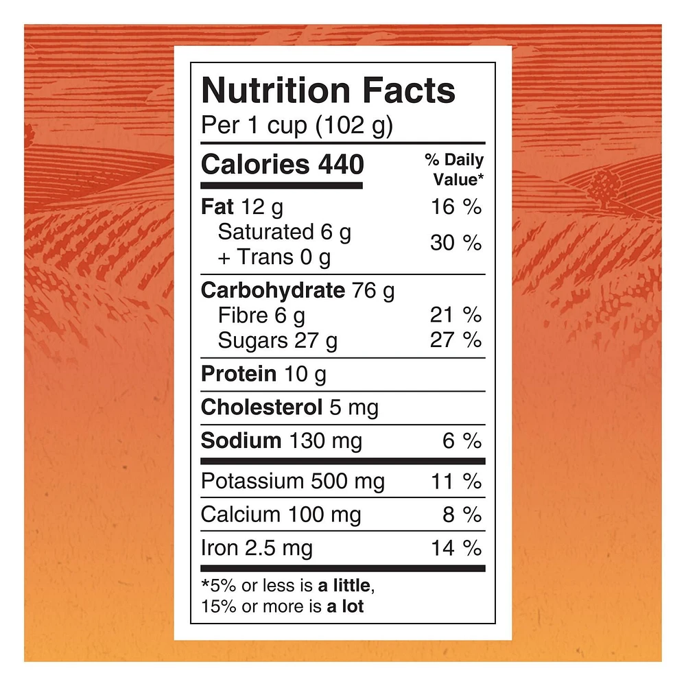 Quaker Céréales granola Croque Nature Légères et croustillantes Saveur Miel et noix 400g