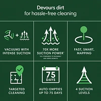 iRobot® Roomba® 105 Vac Robot Vacuum + AutoEmpty™ Dock