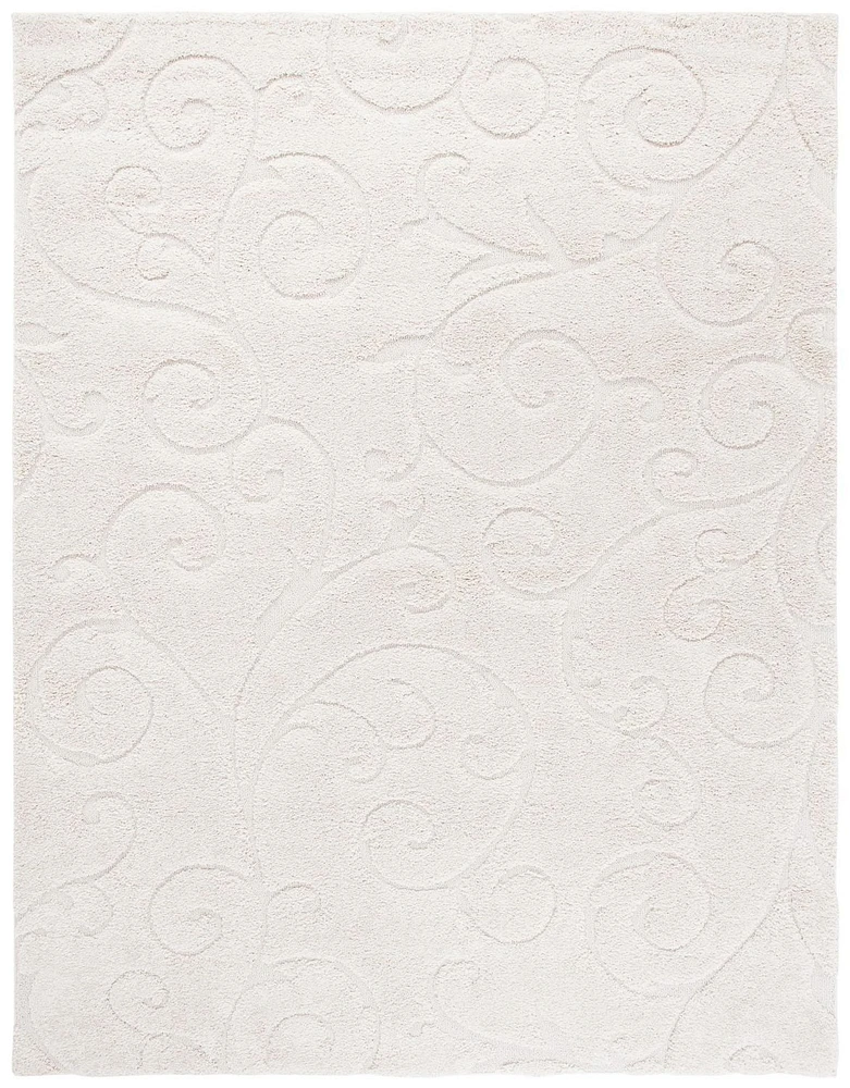 SAFAVIEH Florida Douglas Tapis Vignes Florales Shag