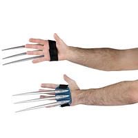 MARVEL Adult Wolverine Costume - Padded Jumpsuit, Gloves, Detachable Claws, and 3D Plastic Mask