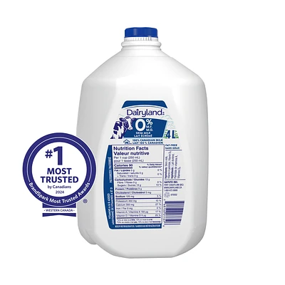 Dairyland Skim Milk, 4L