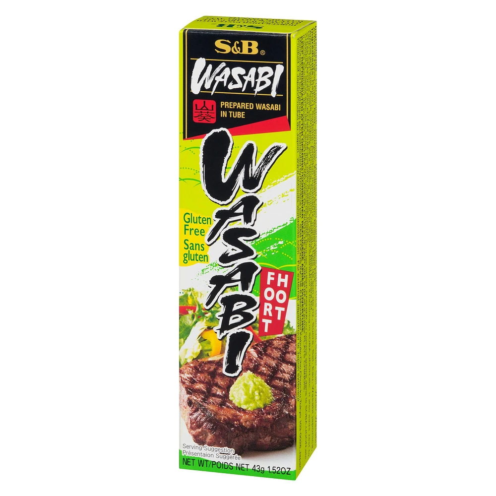 S&B Prepared Wasabi Paste in Tube, 43 g