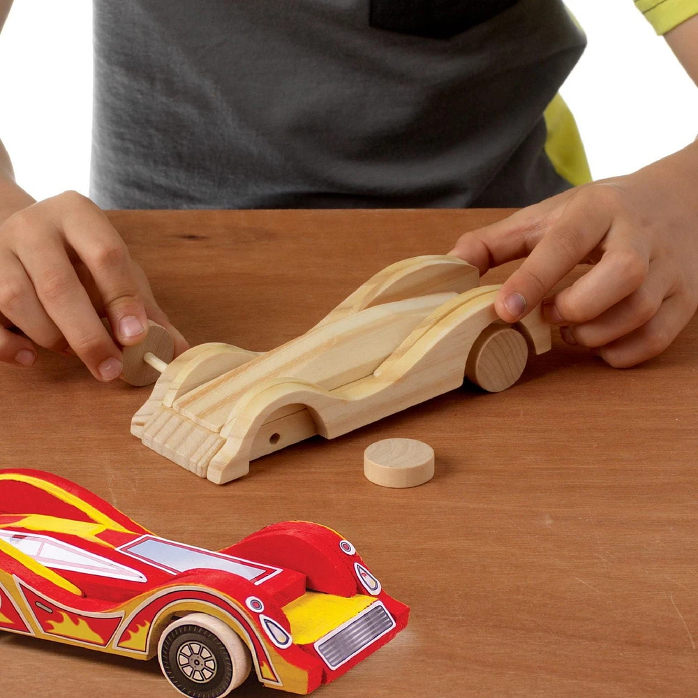 Made By Me Wooden Cars, Ages 6 years and up