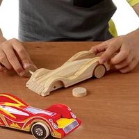 Made By Me Wooden Cars, Ages 6 years and up
