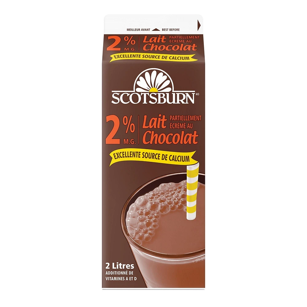 Scotsburn 2% Chocolate Partly Skimmed Milk