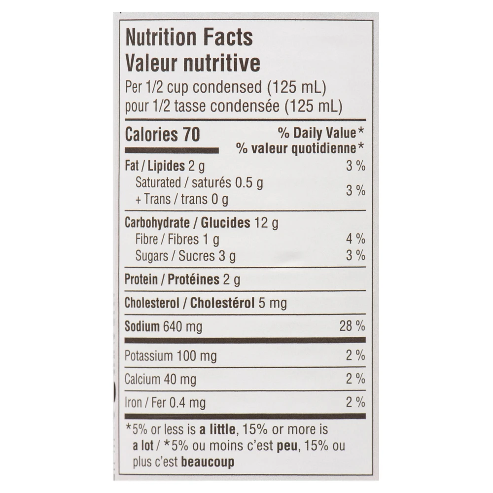 Campbell's Low Fat Cream of Broccoli Condensed Soup, 284 mL