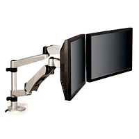 Support pour moniteur à double bras MA265S 3M(MC), Argent, Réglable