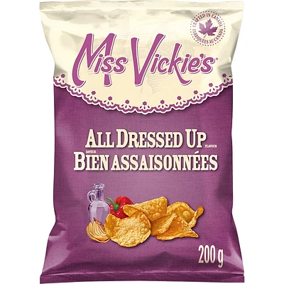 Miss Vickie's All Dressed Potato Chips, 200g