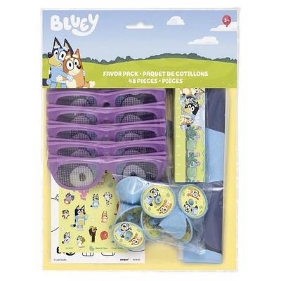 Bluey Pack de faveurs, 48 ​​ct