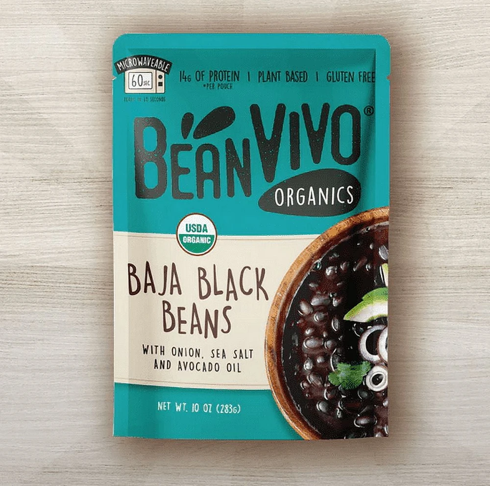 ORG BAJA BLACK BEAN, 283G