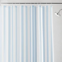 Rideau de douche décoratif imperméable en PEVA recyclé de Mainstays