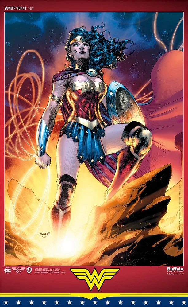 Buffalo Games - Le puzzle WB series - Wonder Woman - en 500 pièces