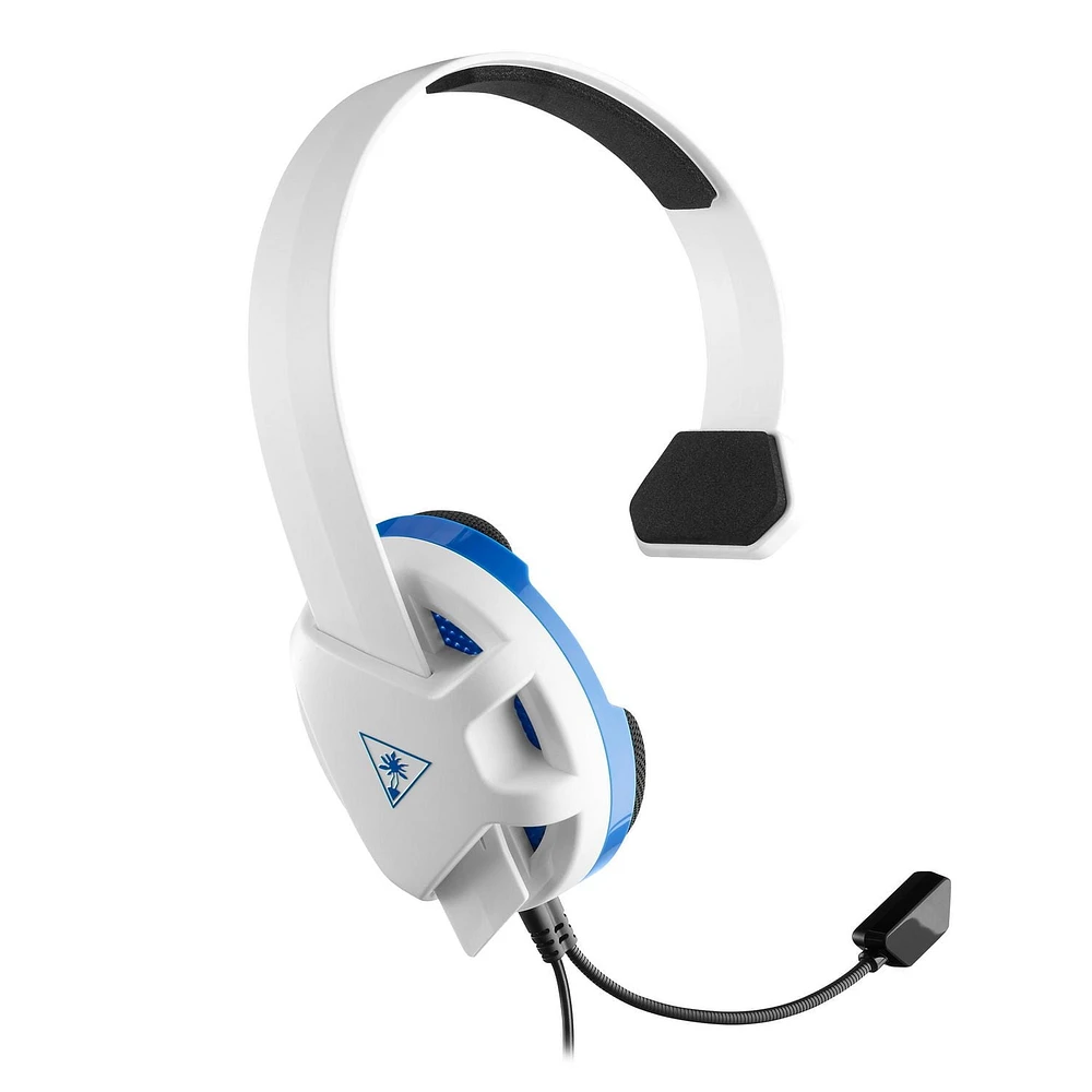 Turtle Beach® Recon Chat White Headset for PS4™ Pro, PS4™, and PS5™, PlayStation 4